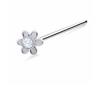 Flowery Straight Nose Stud NSKA-801